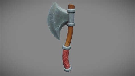 Stylized Axe - Download Free 3D model by George Hager (@adjective ...