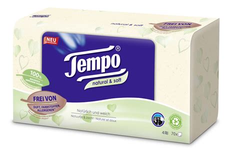 Tempo Natural & Soft Tissue Box - Tempo