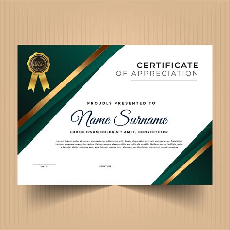 Authenticity Certificate Template – GraphicsFamily