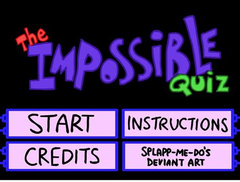 The impossible quiz | Online games, Online games for kids, Free online games