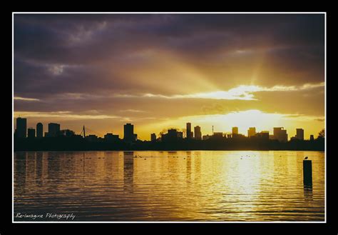 Skyline Rotterdam sunset by Daantigresss on DeviantArt