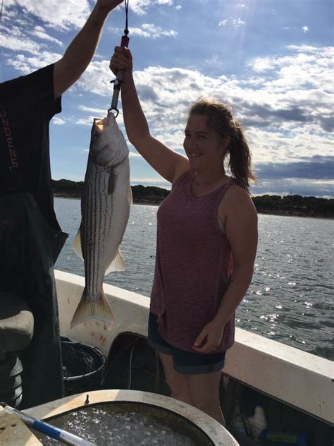 Lake Texoma Striped Bass Fishing Report Mid-Summer 2017