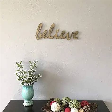 14 Believe Wall Art & Decor Ideas (Reminded of God) – Christian Walls