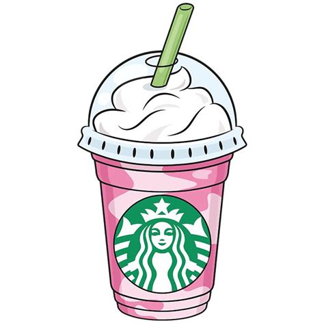 How to Draw a Starbucks Frappuccino - Really Easy Drawing Tutorial ...