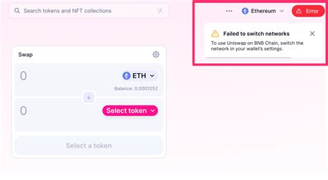Does my wallet support the BNB Chain? – Uniswap Labs
