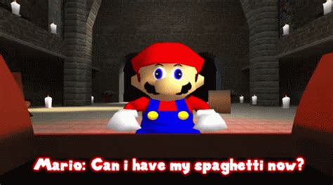 Smg4 Mario GIF - Smg4 Mario Can I Have My Spaghetti Now - Discover ...