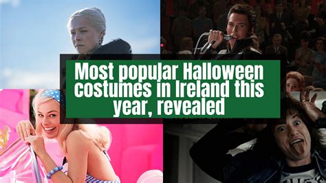 Most POPULAR Halloween costumes in Ireland, REVEALED