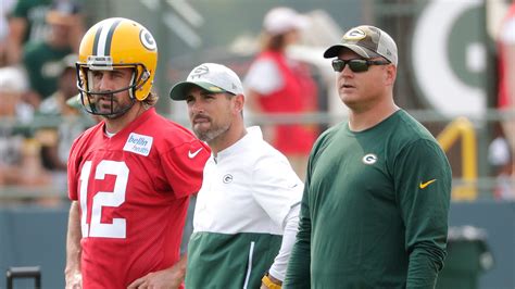 Aaron Rodgers talks about facing former Packers QB coach Luke Getsy