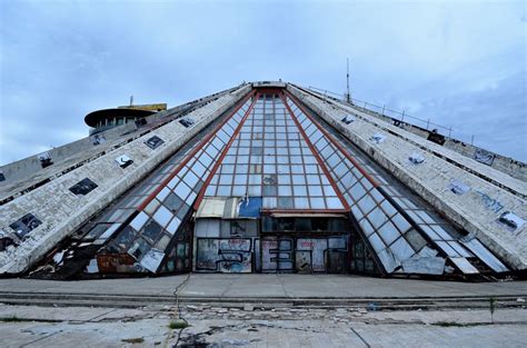 Pyramid of Communism - Piramida, Tirana - culture shock adventure