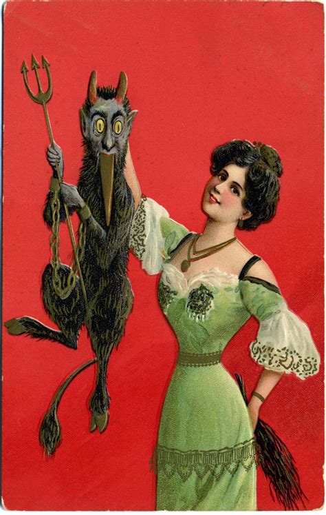 Greetings From Krampus: Gorgeous Old ... Vintage Halloween, Vintage Christmas, Christmas Cards ...