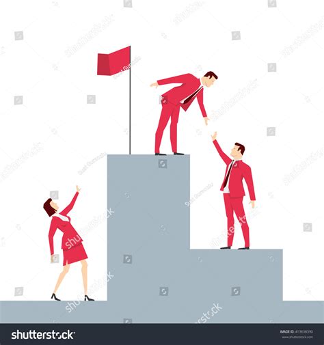 Red Suit Business People Concept Vector Stock Vector (Royalty Free) 413638390 | Shutterstock