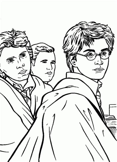 Free Printable Harry Potter Coloring Pages For Kids Harry Potter Hermione, Lego Harry Potter ...