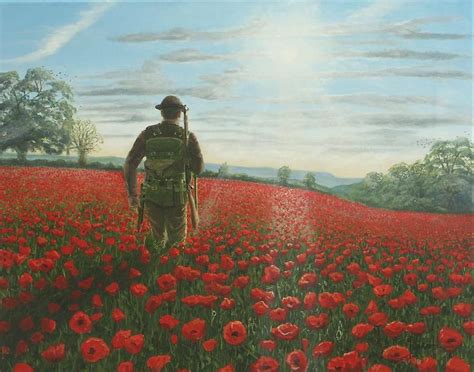 Poppy art, Poppy painting, Remembrance day