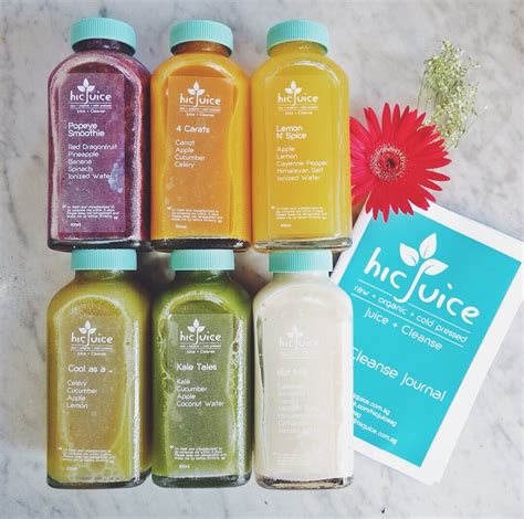 hic'Juice: Level 1 Reboot Cleanse 5-Days Experience! - Yina Goes