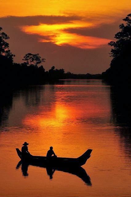 Sunset silhouette photography ~ Dreamy Nature