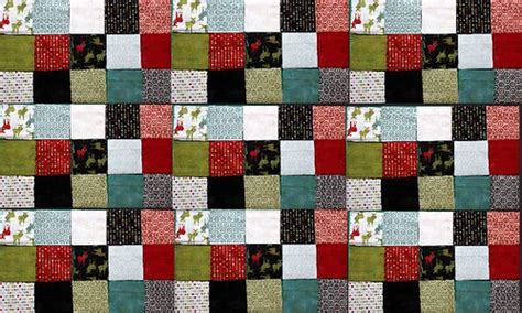 Dead Simple Christmas Quilt mock up | I won a heap of Jovial… | Flickr
