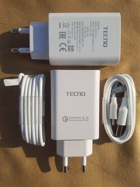 Tecno Fast Charger + Data Cable 3.0 Fast Charging For Tecno and Android Mobile Phone | Daraz.pk