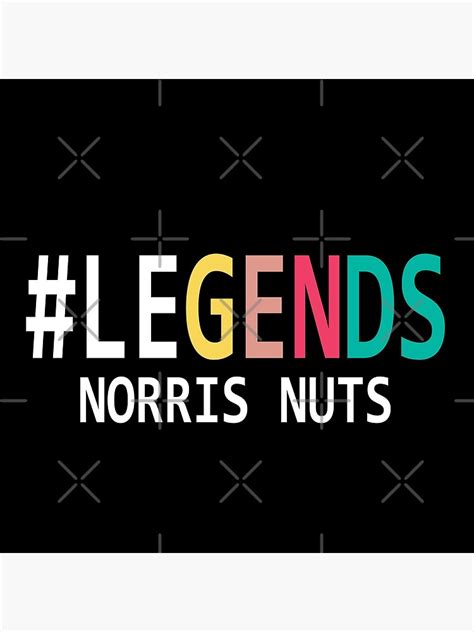 " Norris Nuts Legends- catch me knuckles" Poster for Sale by hafid0 | Redbubble