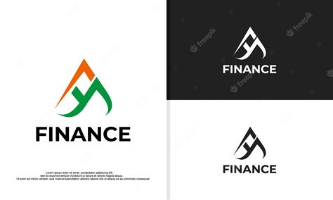 Premium Vector | Finance logo vector design illustration