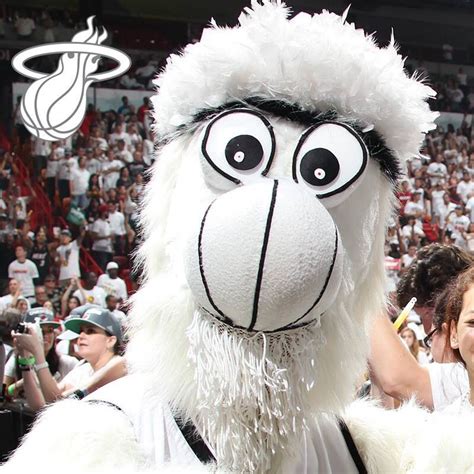 Burnie - White Hot Heat | Nba miami heat, Miami heat, Mascot