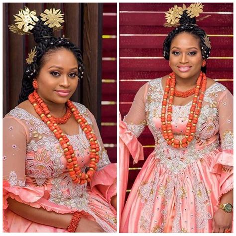 Clipkulture | Bride In Efik Onyonyo Traditional Wedding Attire With ...