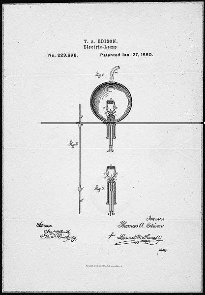 Thomas Edison Light Bulb Drawing at PaintingValley.com | Explore collection of Thomas Edison ...