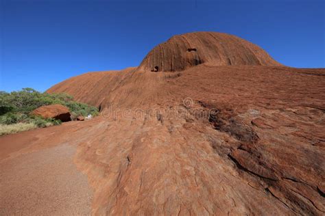 The Ayers Rock or Uluru at the Australian Outback Editorial Stock Image ...