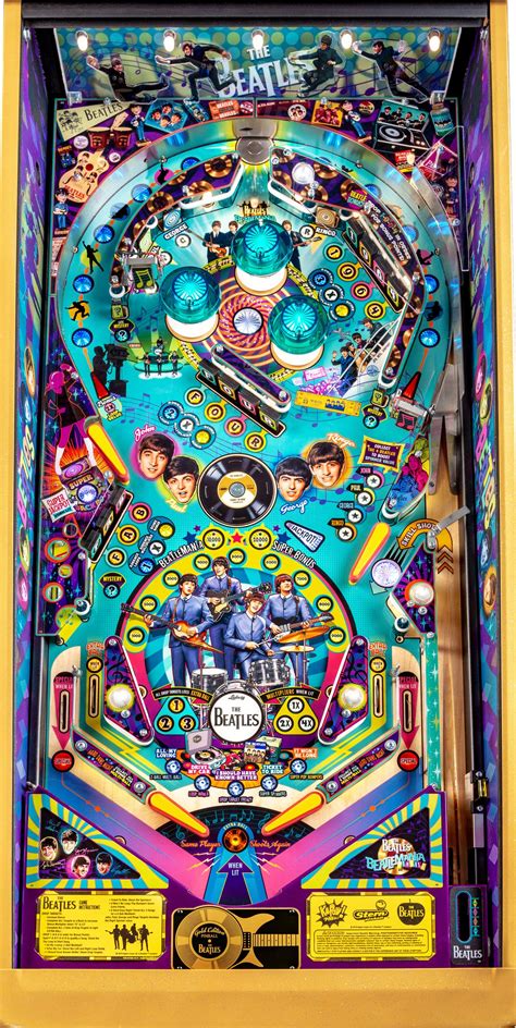 Stern Pinball The Beatles Gold Edition Arcade Pinball Machines - Buy Online in UAE. | Sporting ...