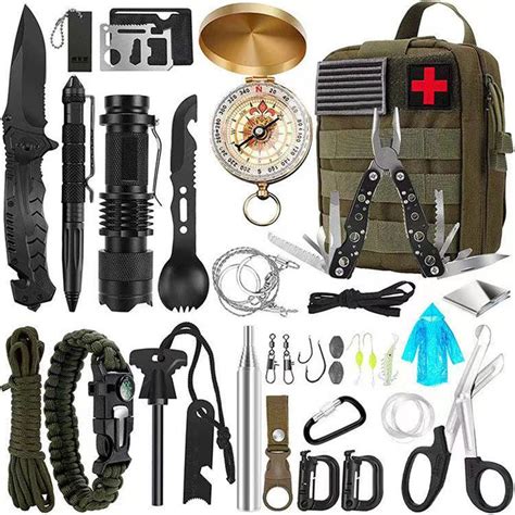 Tactical Survival Multi-Function Kit -set of 21 | Shop Today. Get it ...