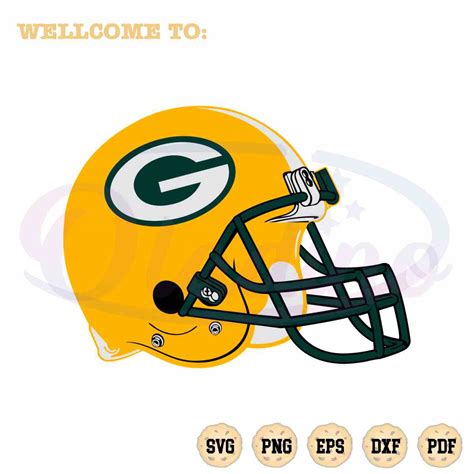 Green Bay Packers Logo SVG NFL Team Graphic Design Cutting File