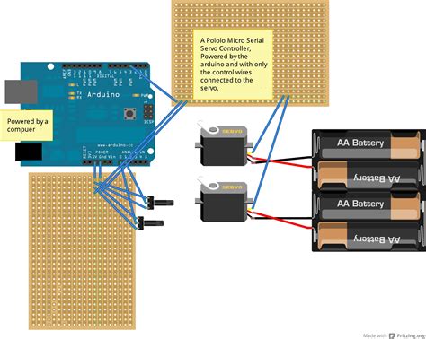 rcservo - Connecting multiple different voltage servos to the same controller - Robotics Stack ...