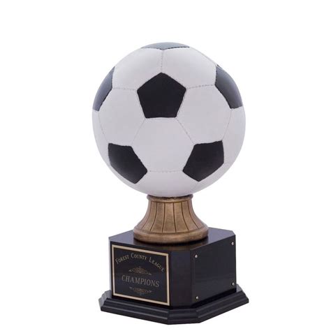 Large Engraved Full-Color Soccer Trophy | Soccer trophy, Soccer, Trophy