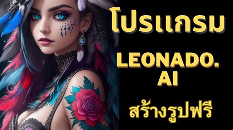 สร้างรูปฟรี จาก AI leonado - YouTube