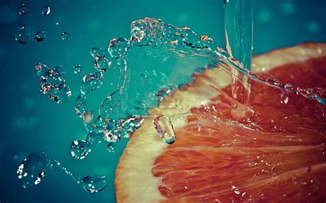 HD wallpaper: Fruit slices, oranges, grapefruit, juice, red and yellow | Wallpaper Flare