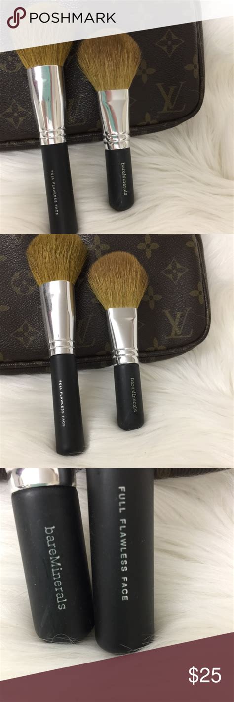 🆕bareMinerals 4 BRUSHES-Full-Heavenly-Complexion | Bareminerals, Flawless face, Makeup tools brushes