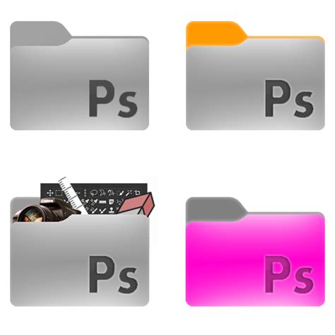 Photoshop Folder Icon Set Windows 11 by Dirt290x on DeviantArt