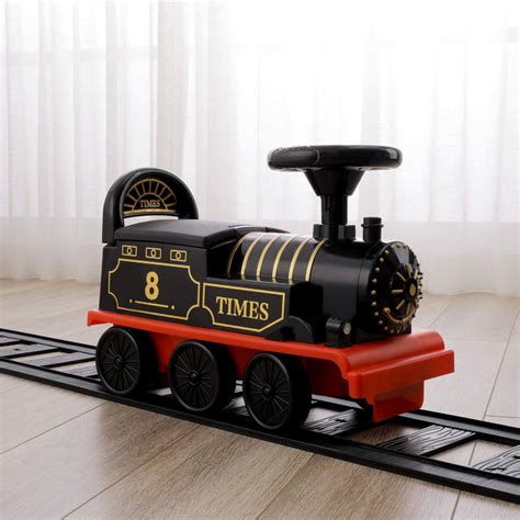 Kids Electric Ride On Toy Train With Track– Zincera