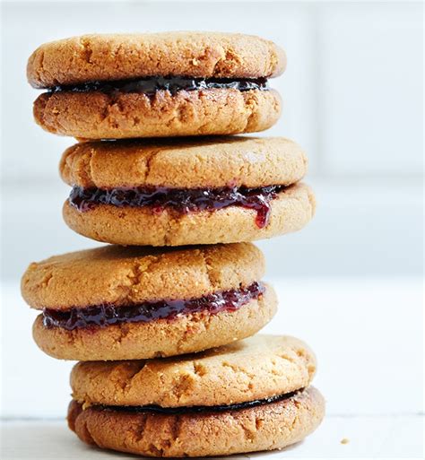 Peanut Butter and Jelly Sandwich Cookies