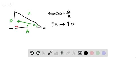 SOLVED:REASONING How does the tangent of an acute angle in a right ...