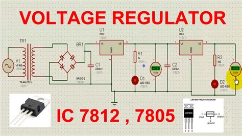 LM7812 Voltage Regulator IC Pinout, Datasheet, Circuit, And, 40% OFF