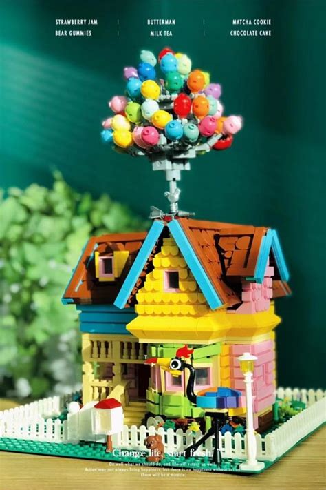 "Up" Movie Flying House With Balloons DK 3006 - My Building Blocks Shop