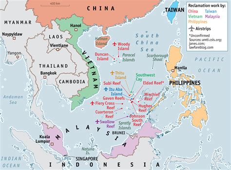 Daily chart: The South China Sea | The Economist