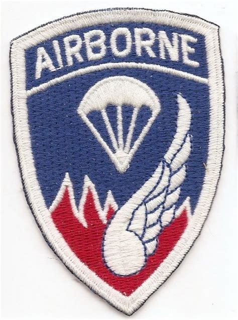 Militaria US ARMY 187th AIRBORNE INFANTRY REGT Patch Hat 1.25" crest DUI badge cb rfe.ie