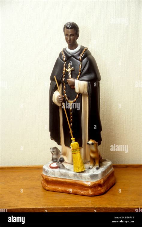 Statue of St. Martin de Porres Stock Photo - Alamy