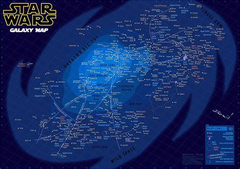 Zanfire's District: Star Wars Galaxy Map (7025x4967 resolution)