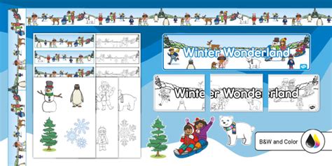 Winter Bulletin Board Ideas | Winter Wonderland | Twinkl