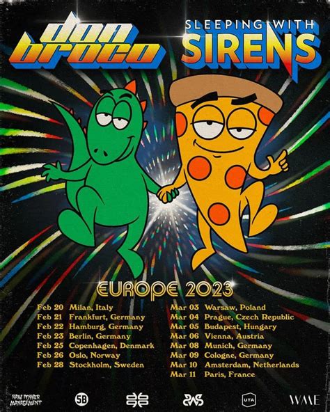 Event Don Broco + Sleeping With Sirens - 10/03/2023 - Amsterdam ...