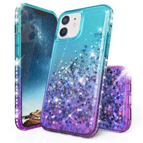 Beyond Cell Glitter Diamond Hybrid Liquid Case Compatible With iPhone ...