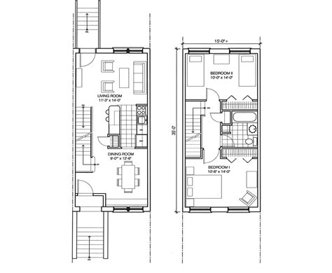 Row House Floor Plan Design | Floor Roma