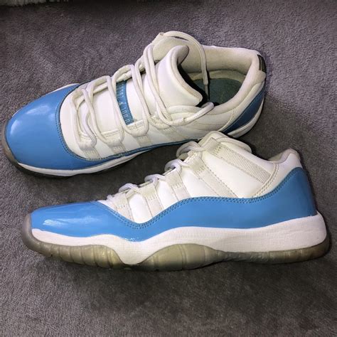 Jordan 11 university blue Fully cleaned No... - Depop